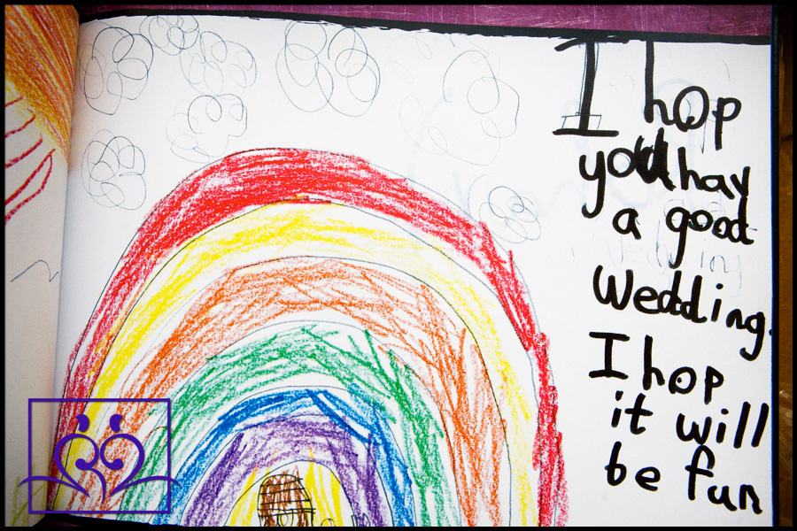 Just one page of an incredible album from Brianna's kindergarten class!