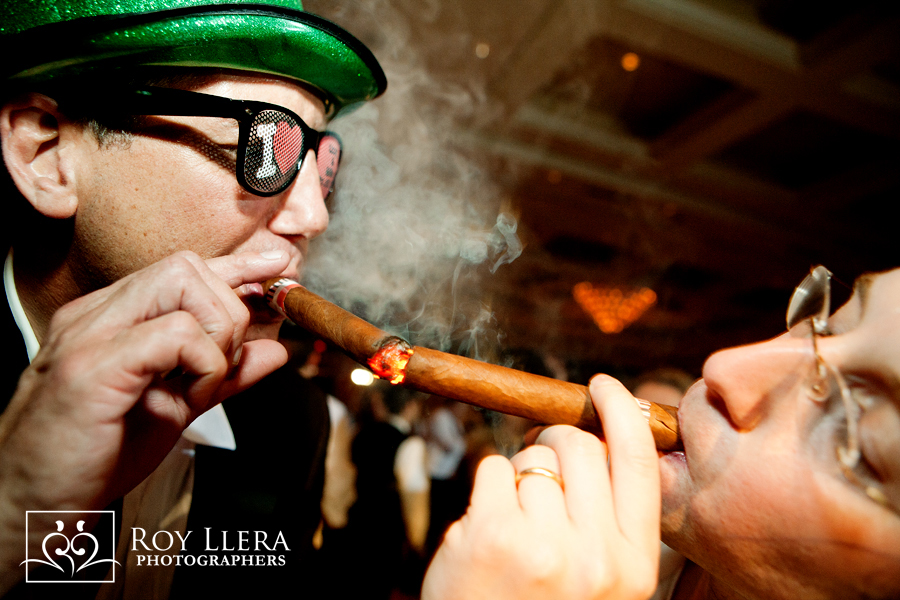 Cigars Miami Wedding