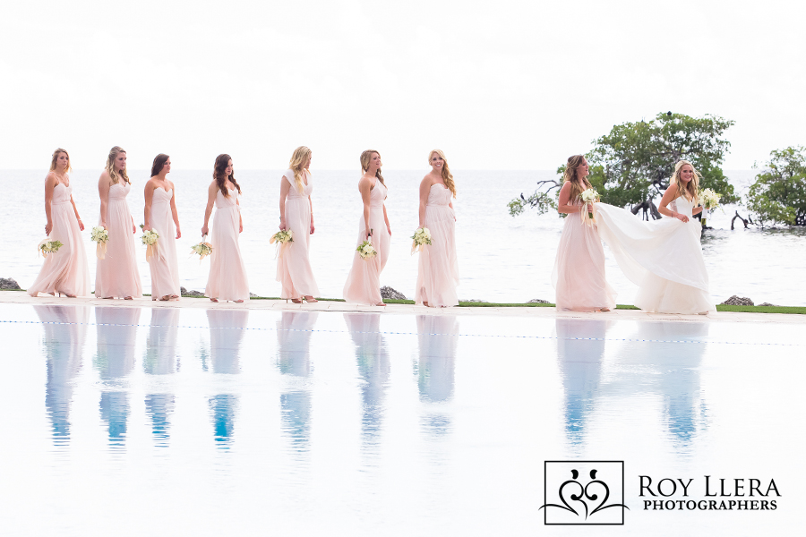 ocean reef wedding bridesmaids